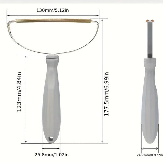 Reusable Hair Scraper for Pets and Carpets - Cleaning Tool