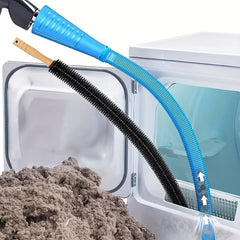Dryer Vent Cleaner Kit + Lint Brush Vacuum Hose Attachment