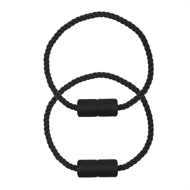 2pcs Magnetic Curtain Tiebacks Modern Rope Tiebacks For Drapes