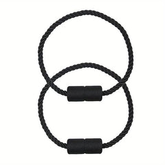2pcs Magnetic Curtain Tiebacks Modern Rope Tiebacks For Drapes