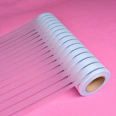 Striped Glass Window Stickers Bathroom Toilet Film Anti light Anti peep