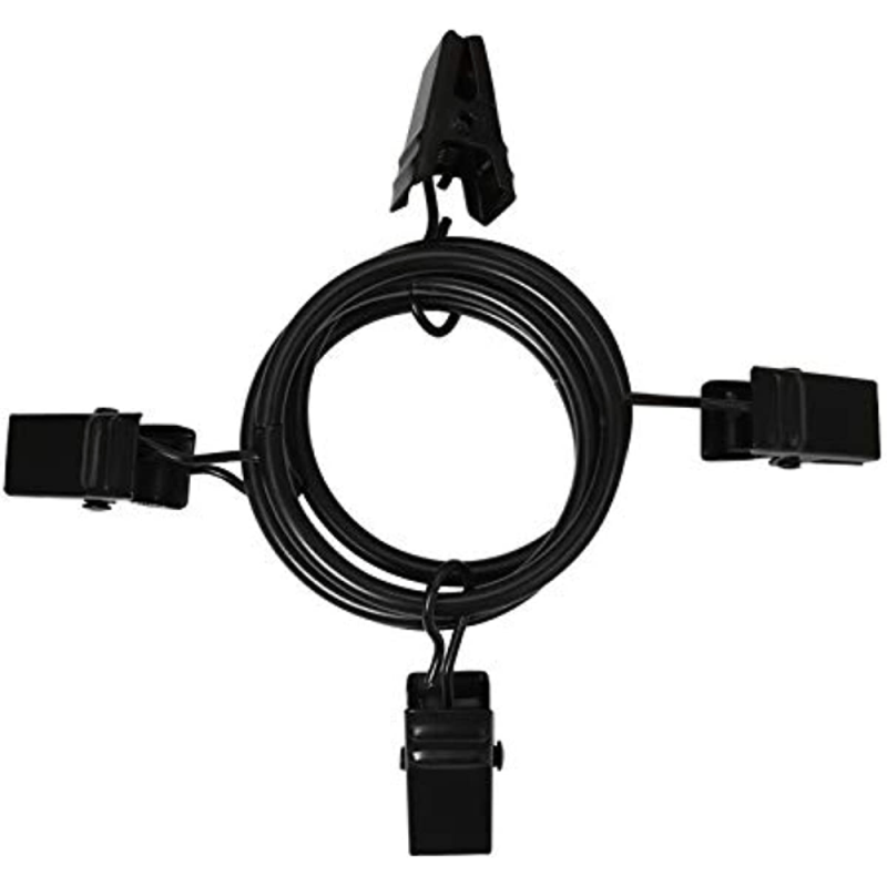 20pcs 40pcs Curtain Rings with Clips Drapery Hangers 3.2cm Interior Diameter