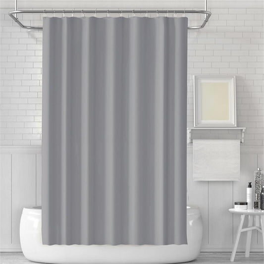 Waterproof Shower Curtain with 12 Hooks for Home Bathroom Decor