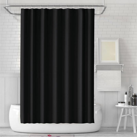 Waterproof Shower Curtain with 12 Hooks for Home Bathroom Decor
