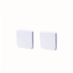 2pcs Adhesive Shower Curtain Clips, Prevent Splashing, Secure Curtains