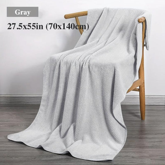 Coral Velvet Bath Towel Quick Dry Absorbent Soft Towel