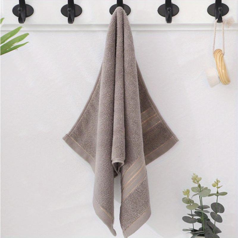 Soft Stripe Cotton Face Towel Ultra Absorbent Hand Towel 33x72cm