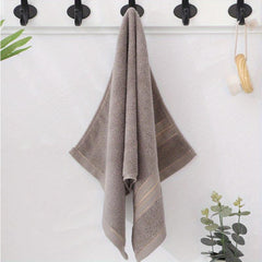 Soft Stripe Cotton Face Towel Ultra Absorbent Hand Towel 33x72cm