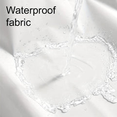 Flower Checkered Plaid Shower Curtain Waterproof Bathroom Decor Accessory