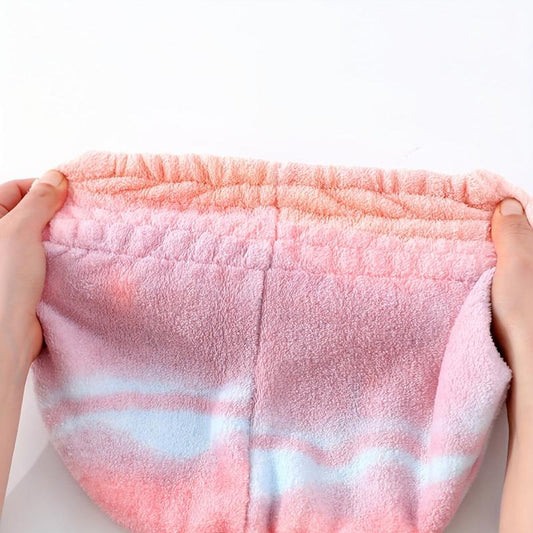 Women's Coral Fleece Hair Drying Cap - Quick Drying Shower Cap