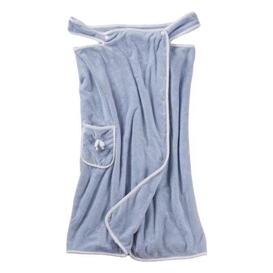 Women's Coral Velvet Bathrobe for Spa and Home Use