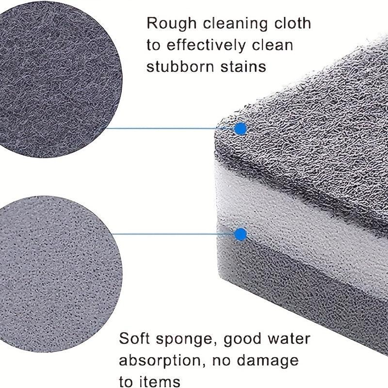 10pcs Reusable Double side Dishwashing Sponge Household Scouring Pad Non Scratch