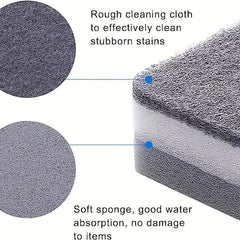 10pcs Reusable Double side Dishwashing Sponge Household Scouring Pad Non Scratch