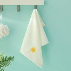 Cartoon Weather Embroidery Fingertip Towel Set