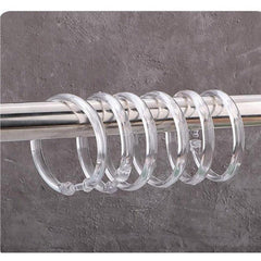 12pc Bead Gourd Design Shower Curtain Hooks