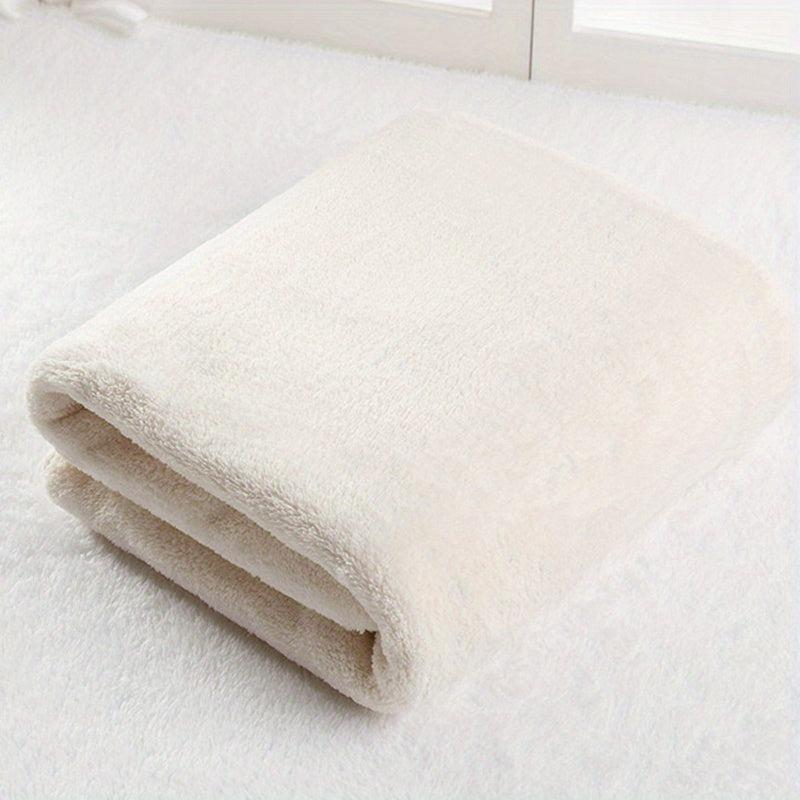 Coral Fleece Hand Towel Soft Absorbent Face Towel 80x34cm