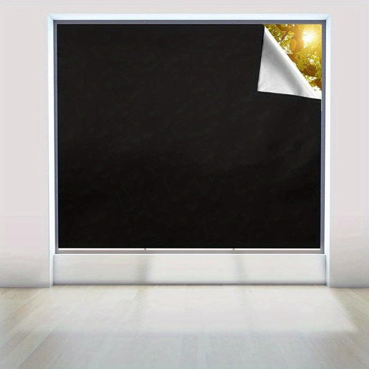 1pc DIY Blackout Curtains Portable Window Curtain Shade Self adhesive