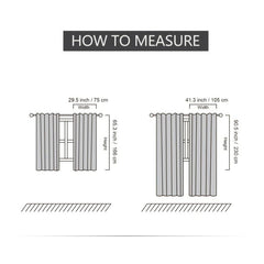 2pcs Sun Moon Curtain Set for Blackout Home Decor