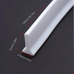 Soft Bathroom Water Stop Strip Dry/Wet Separation Blocker