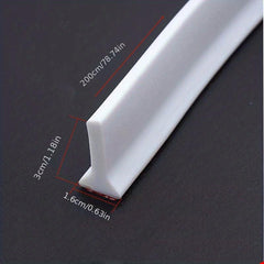Soft Bathroom Water Stop Strip Dry/Wet Separation Blocker