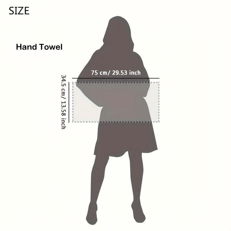 Ultra Soft Hand Towel for Bathroom Gym Shower Hotel Spa Portable Face Wash Towel