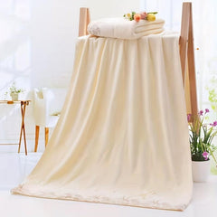 2pcs Lace Embroidered Towel Set Soft Hand Towel Bath Towel Absorbent Towels