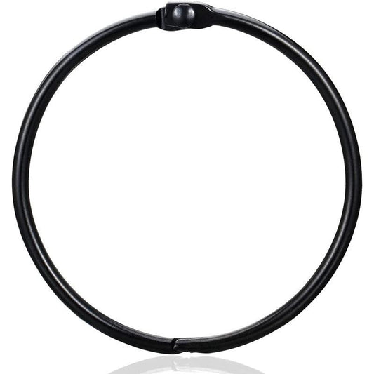 12pcs Stainless Steel Shower Curtain Rings Bathroom Hanging Large Round Hooks