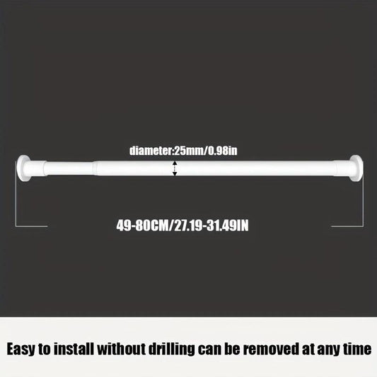 Stainless Steel Telescopic Rod for Installation and Drying