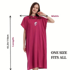 Microfiber Quick Dry Changing Robe Unisex Soft Swimming Poncho