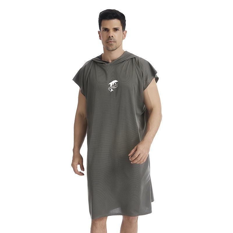 Microfiber Quick Dry Changing Robe Unisex Soft Swimming Poncho