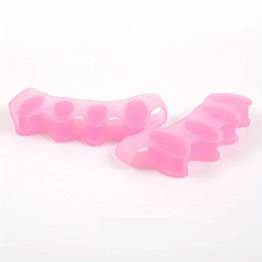 2pcs Silicone Toe Separators Toe Stretchers Hammer Toe Corrector