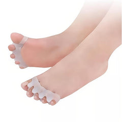 2pcs Silicone Toe Separators Toe Stretchers Hammer Toe Corrector