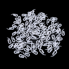 100pcs Plastic Curtain Hook Rail Track Glider Hook Drapery Hook