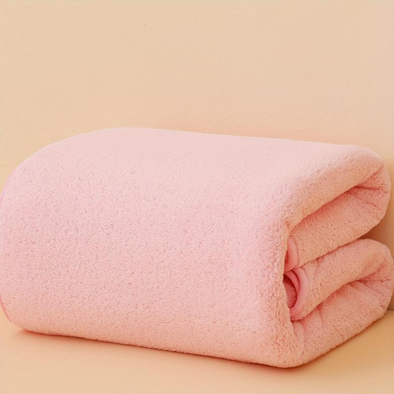 Solid Hand Towel Bath Towel Soft Skin-friendly Face Towel Plain Absorbent Towel