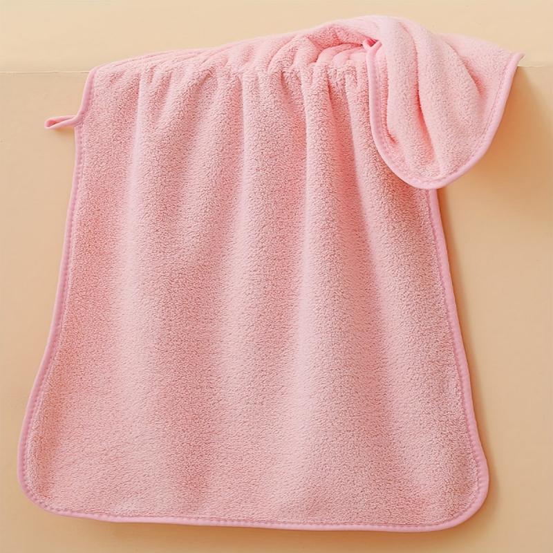 Solid Hand Towel Bath Towel Soft Skin-friendly Face Towel Plain Absorbent Towel
