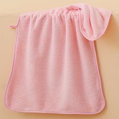 Solid Hand Towel Bath Towel Soft Skin-friendly Face Towel Plain Absorbent Towel