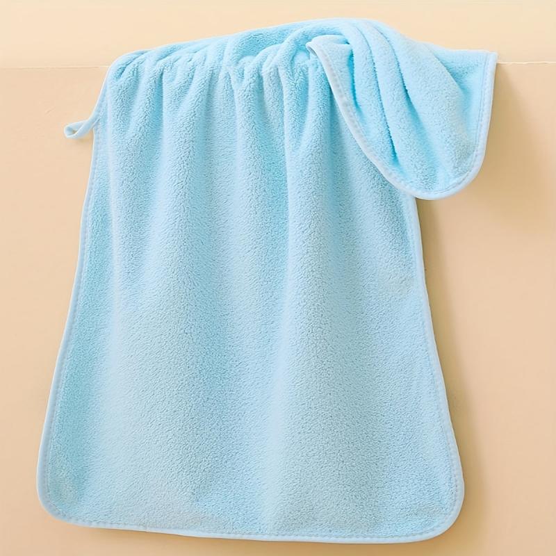 Solid Hand Towel Bath Towel Soft Skin-friendly Face Towel Plain Absorbent Towel