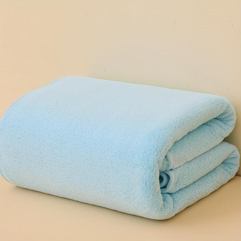 Solid Hand Towel Bath Towel Soft Skin-friendly Face Towel Plain Absorbent Towel