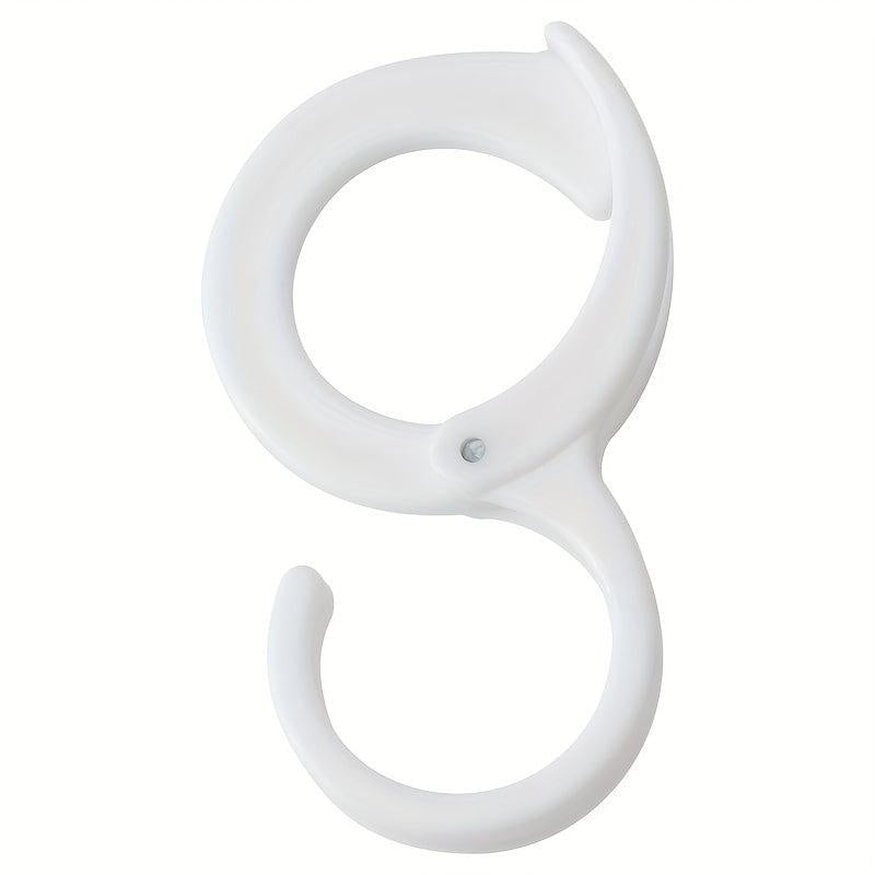 3pcs S-shaped Rack Hanging Cabinet Hook Bathroom Lock Hook