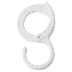 3pcs S-shaped Rack Hanging Cabinet Hook Bathroom Lock Hook