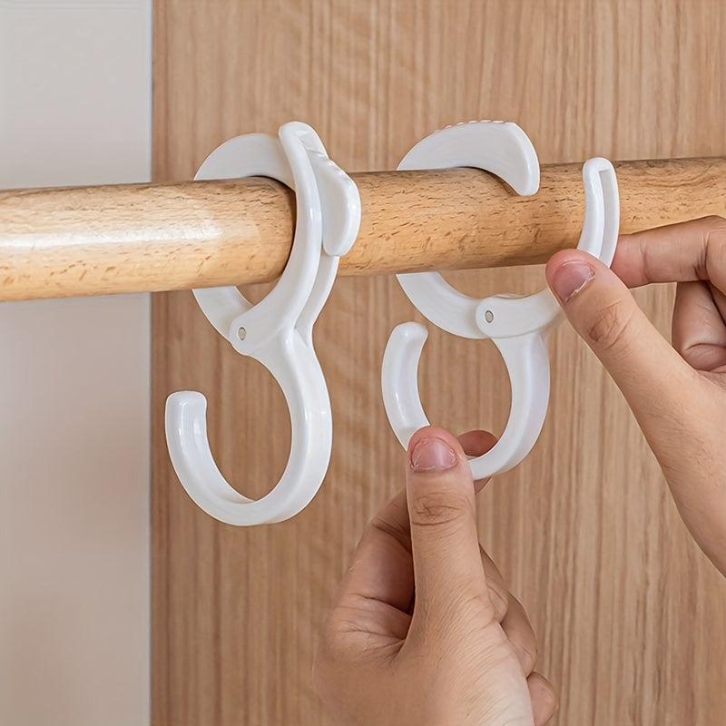 3pcs S-shaped Rack Hanging Cabinet Hook Bathroom Lock Hook