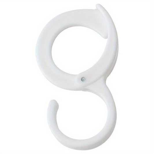 3pcs S-shaped Rack Hanging Cabinet Hook Bathroom Lock Hook