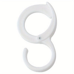 3pcs S-shaped Rack Hanging Cabinet Hook Bathroom Lock Hook