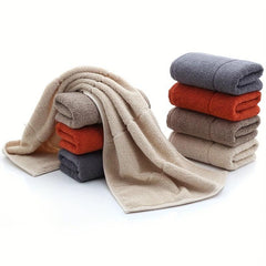 4pcs Soft Cotton Hand Towels Set Highly Absorbent Bathroom Gy