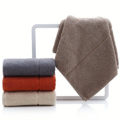 4pcs Soft Cotton Hand Towels Set Highly Absorbent Bathroom Gy