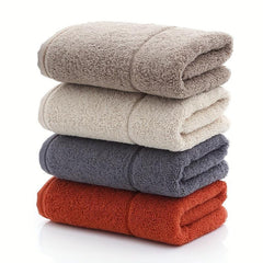 4pcs Soft Cotton Hand Towels Set Highly Absorbent Bathroom Gy
