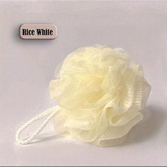Bath Flower Ball Sponge for Exfoliating and Scrubbing