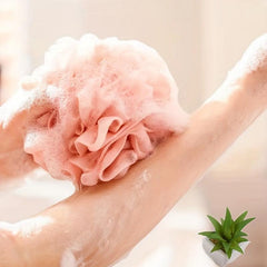 Bath Flower Ball Sponge for Exfoliating and Scrubbing