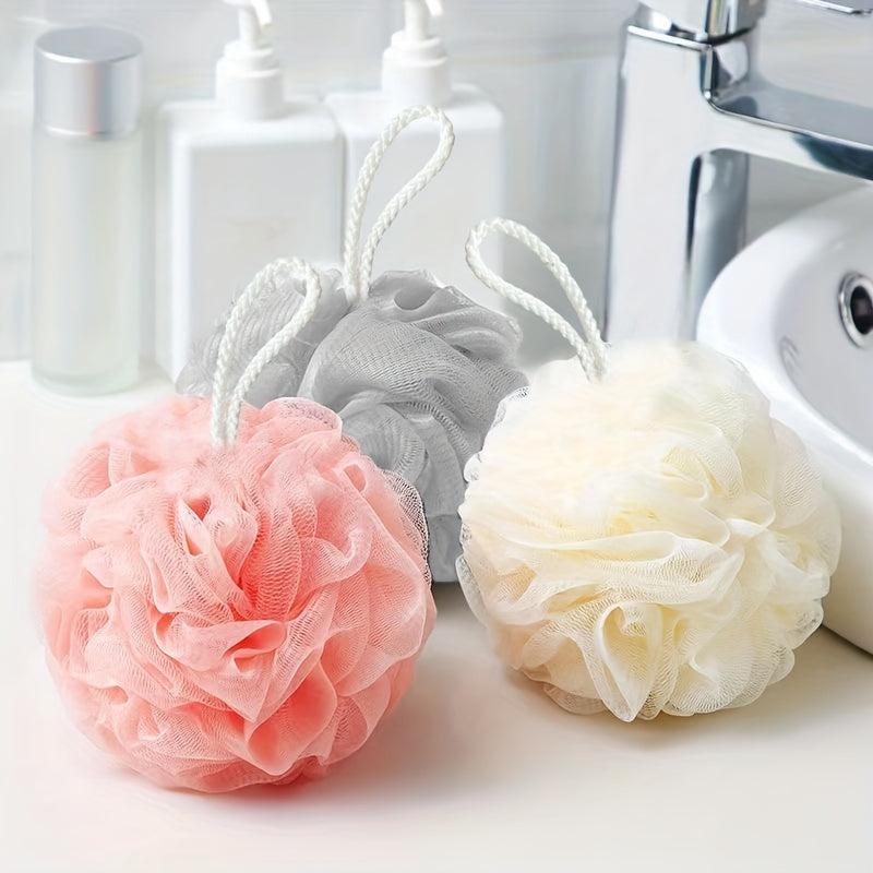 Bath Flower Ball Sponge for Exfoliating and Scrubbing