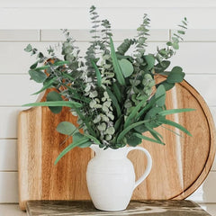 Mixed Dried Eucalyptus Bundle with Real Eucalyptus Stems